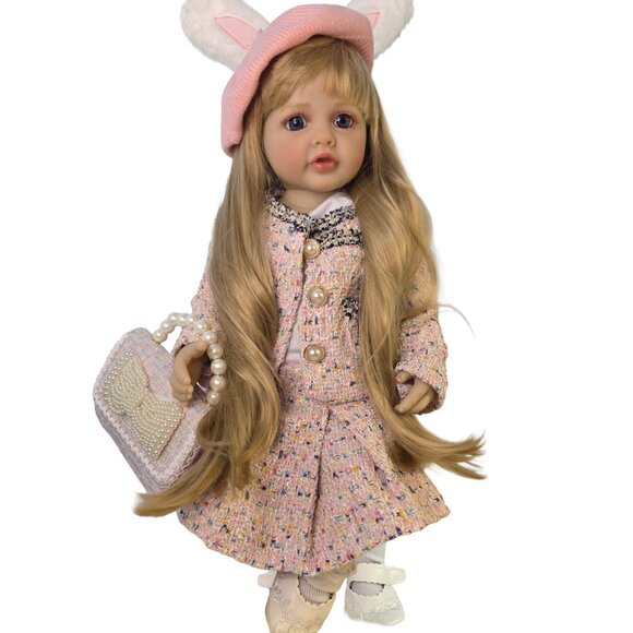 55 cm Tall Babylistic Soft Silicone Vinyl Talking Reborn Doll very realistic - Picture 7 of 10